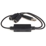 Startech.Com - StarTech.com Adattatore tastiera e mouse da PS/2 a USB - Connettore convertitore PS/2 a USB di ricambio Femmina / Maschio, Nero, CE, FCC, REACH, Chesen - CSC0101A-S16G, 20 mm, 435 mm, 13 mm