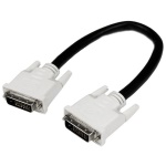Startech.Com - StarTech.com Cavo DVI-D Dual Link per Monitor M/M - Cavo DVI-D per monitor Digitali maschio maschio a 25 pin 2560 x 1600 - 1m, 1 m, DVI-D, DVI-D, Maschio, Maschio, Nero
