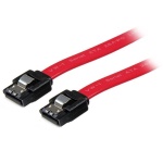 Startech.Com - StarTech.com Cavo latching SATA 45 cm, 0,457 m, SATA III, SATA 7-pin, SATA 7-pin, Maschio/Maschio, Rosso