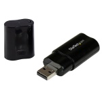 Startech.Com - StarTech.com Scheda Audio Esterna Stereo USB 2.0 - Adattatore esterno scheda audio Stereo USB 2.0 a 3,5 mm Jack audio, USB
