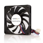 Startech.Com - StarTech.com Ventola CPU di ricambio con doppio cuscinetto a sfera TX3 70 mm, Ventilatore, 7 cm, 3500 Giri/min, 33 dB, 21,33 pdc/min, Nero