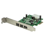 Startech.Com - StarTech.com Scheda adattatore PCI Express FireWire 2b 1a 1394 a 3 porte, PCIe, Firewire 800 / 400, CE, UL, FCC, TAA, REACH, Texas Instruments - XIO2213B, 0,8 Gbit/s, Windows 10,Windows 10 Education,Windows 10 Education x64,Windows 10 Enterprise,Windows 10...