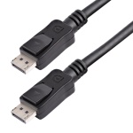 Startech.Com - StarTech.com Cavo DisplayPort 1.2 certificato di 1,8 m con scatto- DisplayPort 4K - M/M, 1,8 m, DisplayPort, DisplayPort, Maschio, Maschio, Nichel