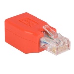 Startech.Com - StarTech.com Adattatore Ethernet Gigabit Cat6 a trasversale, RJ-45, RJ-45, Maschio/Femmina, Rosso