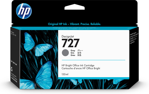 HP Cartuccia inchiostro grigio DesignJet 727, 130 ml