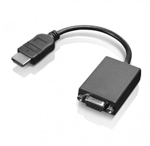 Lenovo HDMI / VGA 0,20 m Nero