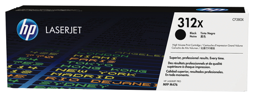HP Cartuccia toner nero originale ad alta capacità LaserJet 312X