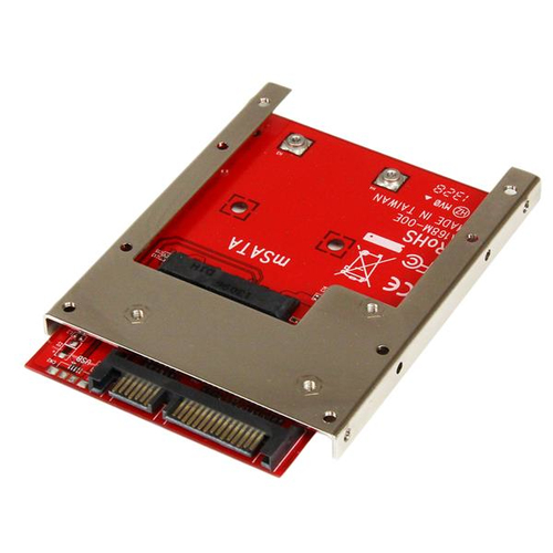 StarTech.com Convertitore adattatore SSD mSATA a SATA da 2,5