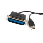 Startech.Com - StarTech.com Adattatore stampante USB a parallela 3 m - M/M, 30,5 m, Centronics, USB tipo A, Maschio/Maschio, Nero, 163 g
