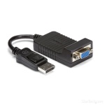 Startech.Com - StarTech.com Adattatore da DisplayPort a VGA - Convertitore attivo da DP a VGA - Video 1080p - Resistente - Cavo monitor DP/DP++ a VGA Adattatore Dongle DP 1.2 a VGA - Connettore DP a scatto, 0,077 m, 1920 x 1200 Pixel, Nero, Convertitore video attivo, CE, FCC, REACH, RoHS