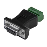 Startech.Com - StarTech.com RS422 RS485 Serial DB9 -> Terminal Block Adapter, Nero