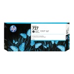 HP - HP Cartuccia inchiostro nero opaco DesignJet 727, 300 ml, Inchiostro a base di pigmento, 300 ml, 1 pz
