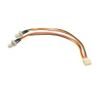 Startech.Com - StarTech.com Cavo splitter di alimentazione ventola TX3 da 15 cm, 0,152 m, Molex (3-pin), Molex (3-pin), Maschio, Femmina, 90 mm