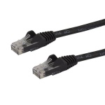 Startech.Com - StarTech.com Cavo patch antigroviglio UTP RJ45 Gigabit Cat6 nero 5m - Cavo patch 5 m, 5 m, Cat6, U/UTP (UTP), RJ-45, RJ-45