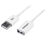 Startech.Com - StarTech.com Cavo prolunga USB 2.0 da A ad A - Cavo Extender USB2.0 Maschio / Femmina da 3m - Bianco, 3 m, USB A, USB A, 2.0, Maschio/Femmina, Bianco