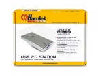 HAMLET - Hamlet USB 2.0 Station box esterno per Hard Disk IDE/Sata 2,5'', 2.5