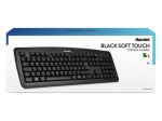 HAMLET - Hamlet Black Soft Touch tastiera usb italiana professionale, Standard, Cablato, USB, Nero