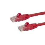 Startech.Com - StarTech.com Cavo di rete Cat 6 - Cavo Patch Ethernet Gigabit rosso antigroviglio - 2m, 2 m, Cat6, U/UTP (UTP), RJ-45, RJ-45