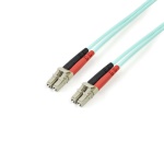 Startech.Com - StarTech.com Cavo patch duplex LSZH fibra multimod. 50/125 2 m 10 Gb Aqua LC-LC, 2 m, OM3, LC, LC