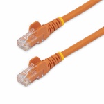 Startech.Com - StarTech.com Cavo patch antigroviglio UTP RJ45 Cat6 Gigabit 3 m arancione - Cavo patch 3 m, 3 m, Cat6, U/UTP (UTP), RJ-45, RJ-45