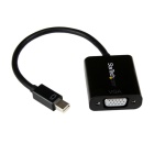 Startech.Com - StarTech.com Convertitore adattatore Mini DisplayPort 1.2 a VGA – Mini DP a VGA – 1920x1200, 0,18 m, 1920 x 1200 Pixel, 720p,1080p, Nero, Analogix - ANX9833, Convertitore video attivo