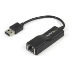 Startech.Com - StarTech.com Adattatore USB 2.0 a Ethernet (RJ45) - Scheda di rete LAN Esterna USB2.0 a Ethernet 10/100 Mbps, Cablato, USB, Ethernet, 200 Mbit/s, Nero