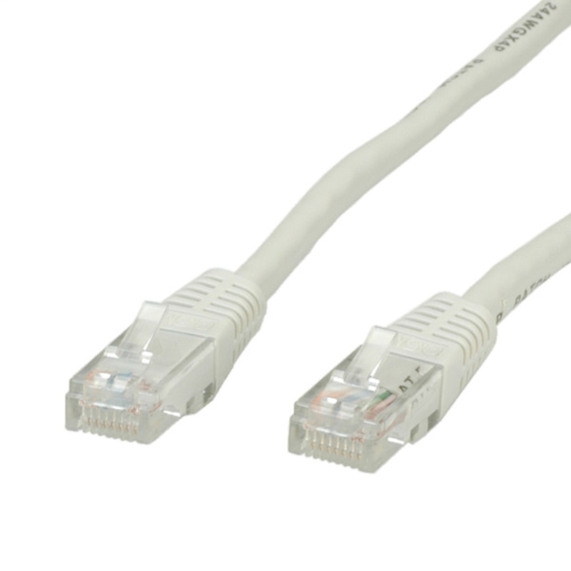 Value 21.99.0505 cavo di rete Grigio 5 m Cat5e U/UTP (UTP)