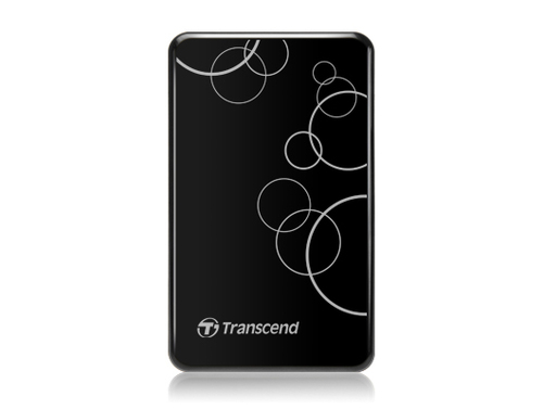 Transcend StoreJet 25A3K disco rigido esterno 1000 GB Nero