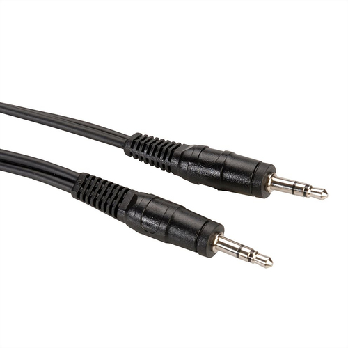 ROLINE 11.09.4501 cavo audio 1 m 3.5mm Nero