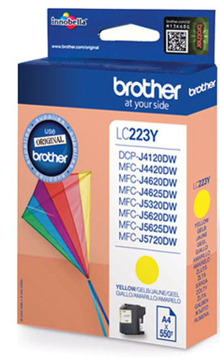 Brother LC-223Y cartuccia d'inchiostro 1 pz Originale Giallo