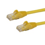 Startech.Com - StarTech.com Cavo di rete CAT 6 - Cavo Patch Ethernet RJ45 UTP giallo da 1m antigroviglio, 1 m, Cat6, U/UTP (UTP), RJ-45, RJ-45