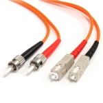 Startech.Com - StarTech.com Cavo di rete patch ST - SC 62.5/125 multimodale duplex in fibra ottica da 2m, 2 m