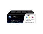 HP - HP Confezione da 3 cartucce Toner originali ciano/magenta/giallo LaserJet 131A, 5400 pagine, Ciano, Magenta, Giallo, 3 pz