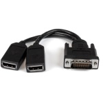 StarTech.com Cavo Adattatore LFH59 / DMS59 a doppio DisplayPort - Convertitore LFH59 a due uscite DP da 20cm