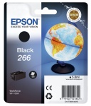 EPSON - Epson Globe Singlepack Black 266 ink cartridge, Originale, Inchiostro a base di pigmento, Nero, Epson, - WorkForce WF-100W, 1 pezzo(i)