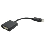 ITB - Value 12.99.3133, 0,15 m, DisplayPort, DVI, Maschio, Femmina, Nero