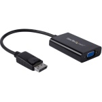 Startech.Com - StarTech.com Adattatore DisplayPort a VGA - Convertitore DP a VGA con audio - 1920 x 1200, 0,184 m, 1920 x 1200 Pixel, 1080p, Nero, Convertitore video attivo, CE, FCC, REACH