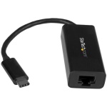 Startech.Com - StarTech.com Adattatore di rete Ethernet Gigabit USB-C - Adattatore Gbe esterno USB 3.1 Gen 1 - (5 Gbps), Cablato, USB, Ethernet, 5000 Mbit/s, Nero