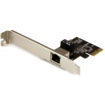 Startech.Com - StarTech.com Scheda di Rete Ethernet PCI express ad 1 porta - Adattatore PCIe NIC Gigabit Ethernet - Intel I210 NIC, Interno, Cablato, PCI Express, Ethernet, 2000 Mbit/s, Nero, Metallico