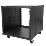 Startech.Com - StarTech.com Armadio portatile per server Rack con maniglie - 9U, 9U, Rack indipendenti, 99,8 kg, Nero, Acciaio, Chiuso