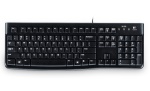 LOGITECH - Logitech K120, Standard, Cablato, USB, QWERTY, Nero