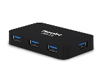 Hamlet Hub Usb 3.0 a 4 porte 5 Gbps con alimentatore