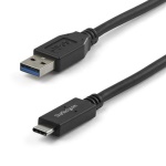 Startech.Com - StarTech.com Cavo USB-A a USB-C USB 3.1 - 1m, 1 m, USB A, USB C, USB 3.2 Gen 2 (3.1 Gen 2), 10000 Mbit/s, Nero