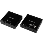 Startech.Com - StarTech.com Extender HDMI via CAT6 con hub USB a 4 porte - 50m - 1080p, Trasmettitore e ricevitore AV, 50 m, Cablato, Nero