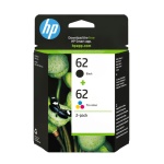 HP - Set cartucce stampante Hp 62 Twin-Pack N9J71AE