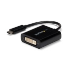Startech.Com - StarTech.com Adattatore USB-C a DVI - Convertitore video USB Type-C a DVI, 3.2 Gen 2 (3.1 Gen 2), USB tipo-C, Uscita DVI, 1920 x 1200 Pixel
