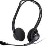 LOGITECH - Logitech 960 USB, Cuffia, Padiglione auricolare, Chiamate e musica, Nero, Stereofonico, 2,4 m
