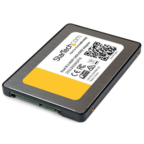 StarTech.com Adattatore SATA dual M.2 NGFF con RAID - 2x M.2 SSD a 2,5