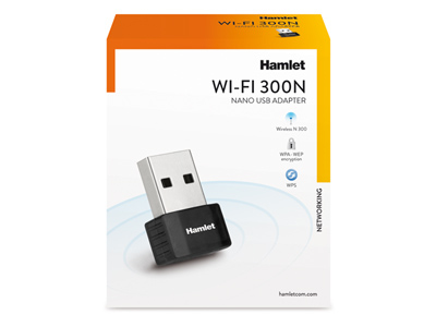 Hamlet Nano chiavetta USB Wi-Fi 300Mbit standard 802.11n