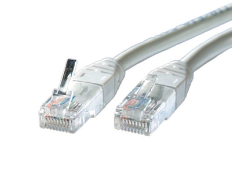Connection N&C RJ45, 1 m cavo di rete Beige Cat6 U/UTP (UTP)